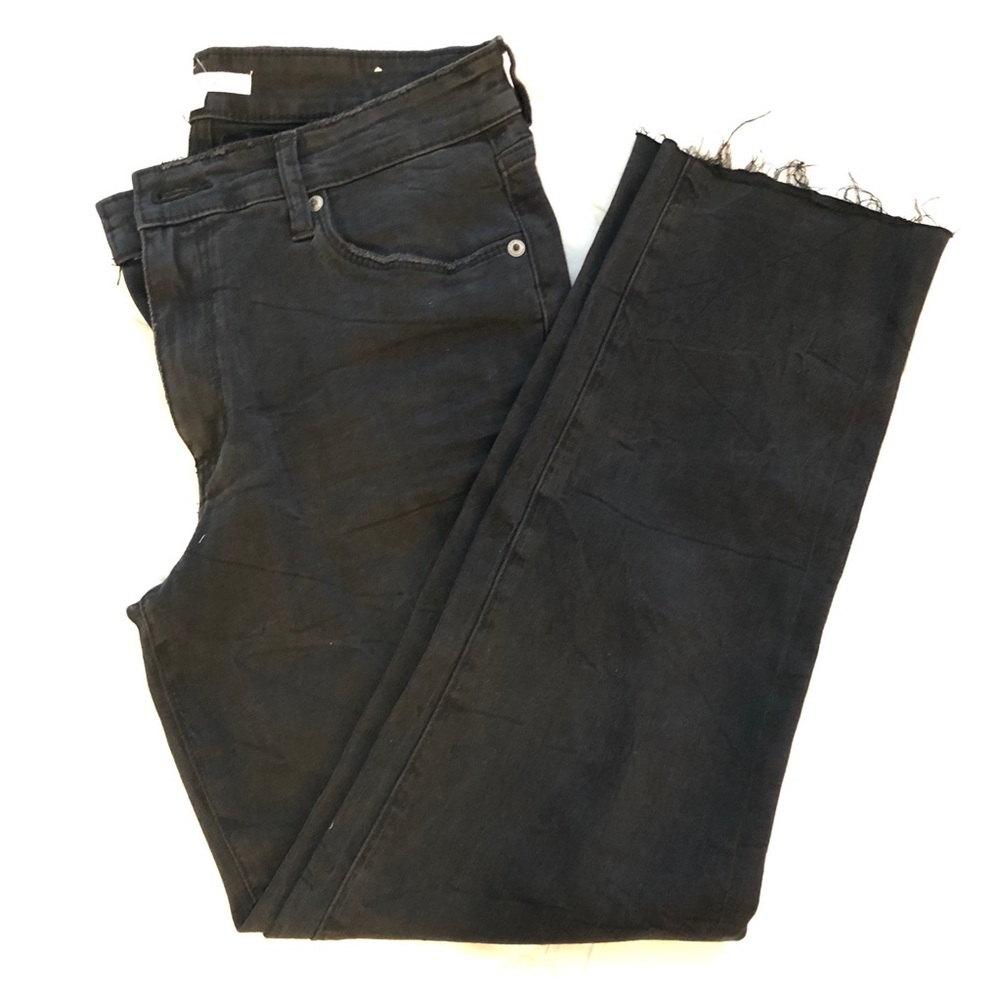 sts blue Dark Gray Cropped Jeans